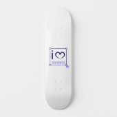 Skateboard I Love Animate (Recto)