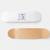 Skateboard I Love Animate (Horz)
