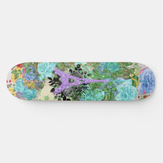 Skateboard I Love Paris 2 (Horz)