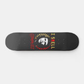 skateboard "I SMELL ENGES" (Horz)