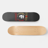 skateboard "I SMELL ENGES" (Horz)