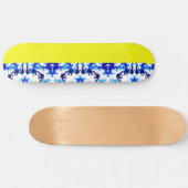 Skateboard Ice Blue Snowboard Sky Yellow Snowboard Sport (Horz)