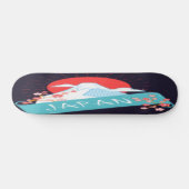 Skateboard Icône Japon (Horz)