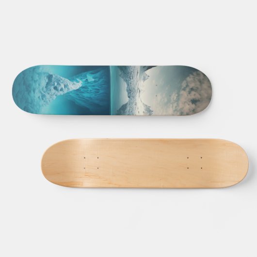 Skateboard Icy Mountain View (Horz)