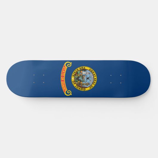 Skateboard Idaho State Flag (Horz)