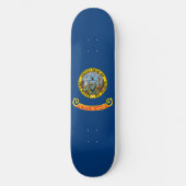 Skateboard Idaho State Flag (Recto)