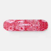 Skateboard Idiopathie squelette de dentelle florale Idiot (Horz)