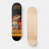 Skateboard Iguana Hunter - La puissante force de la nature (Recto)