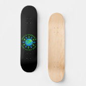 SKATEBOARD IL N'Y A PAS DE PLANÈTE B, AGISSEZ MAINTENANT ! (Recto)