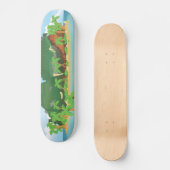 Skateboard Île au trésor tropical (Recto)