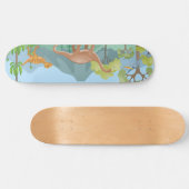 Skateboard Île de Dinosaur Premium (Horz)