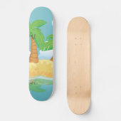 Skateboard Île déserte (Recto)
