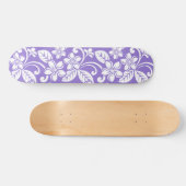 SKATEBOARD ÎLE PLUMERIA (LAVENDER) (Horz)