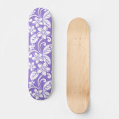 SKATEBOARD ÎLE PLUMERIA (LAVENDER) (Recto)