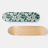 SKATEBOARD ÎLE PLUMERIA (VERT FORESTIER) (Horz)