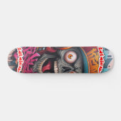 Skateboard Illustration abimique' Skully (Horz)