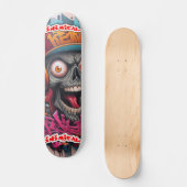 Skateboard Illustration abimique' Skully (Recto)