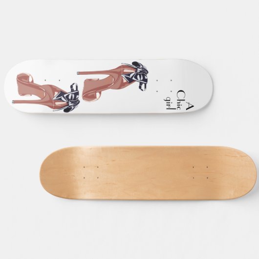 Skateboard Illustration chic (Horz)