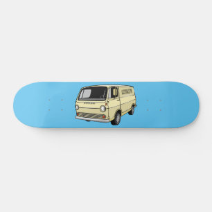 Skateboard Illustration classique de van