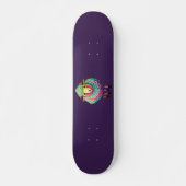 Skateboard Illustration colorée des moutons (Devant)
