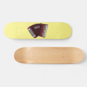 Skateboard Illustration d'accordion (Horz)