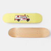 Skateboard Illustration d'ambulance (Horz)