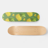 Skateboard Illustration d'ananas (Horz)