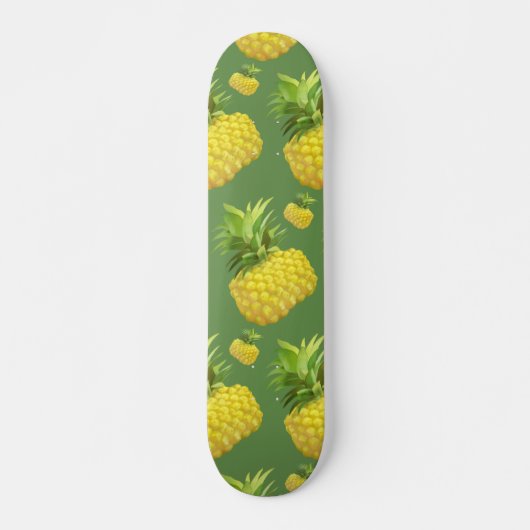 Skateboard Illustration d'ananas (Devant)