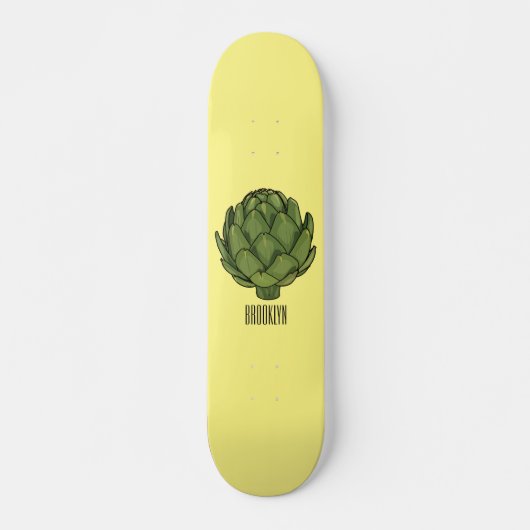 Skateboard Illustration d'artiste (Devant)