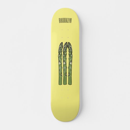 Skateboard Illustration d'Asparagus (Devant)