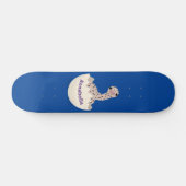 Skateboard Illustration d'autruche pour bébé à couver mignon (Horz)