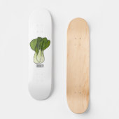 Skateboard Illustration de Bok choy (Recto)