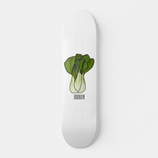 Skateboard Illustration de Bok choy (Devant)