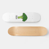 Skateboard Illustration de Broccoli (Horz)