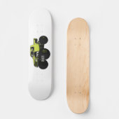 Skateboard Illustration de camion monstre (Recto)