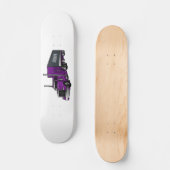 Skateboard Illustration de camion semi-remorque (Recto)