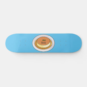 Skateboard Illustration de caramel de crème