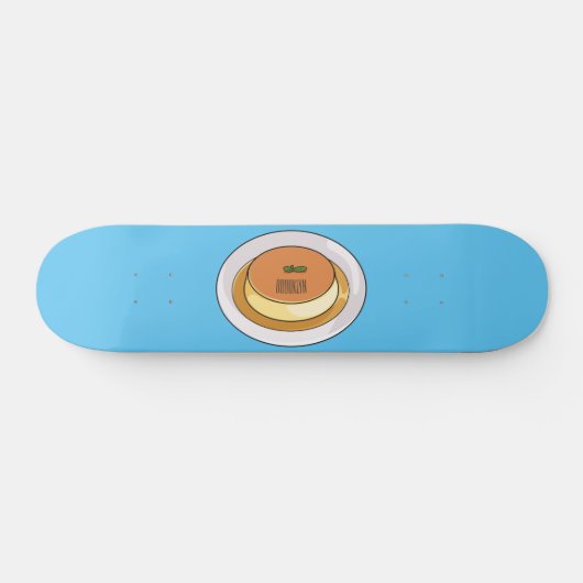 Skateboard Illustration de caramel de crème (Horz)