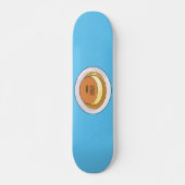 Skateboard Illustration de caramel de crème (Devant)