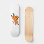 Skateboard Illustration de carotte (Recto)