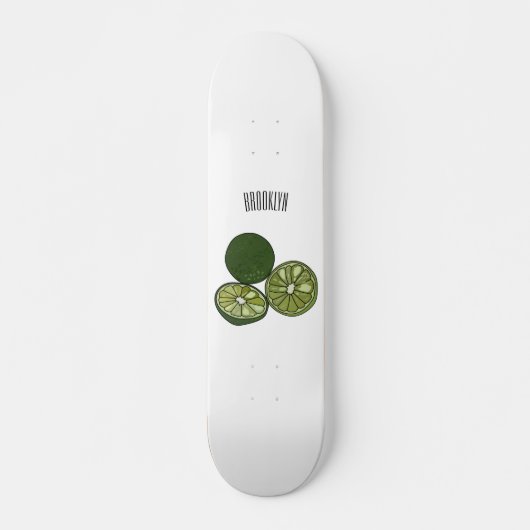 Skateboard Illustration de chaux Kaffir (Devant)