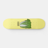 Skateboard Illustration de chou chinois (Horz)