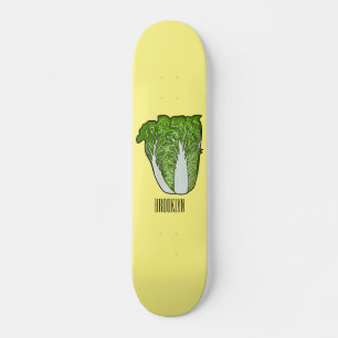 Skateboard Illustration de chou chinois