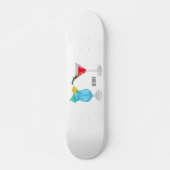 Skateboard Illustration de cocktail (Devant)