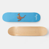 Skateboard Illustration de dessin animé Cute kangaroo et koal (Horz)