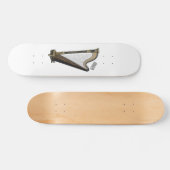 Skateboard Illustration de dessin animé sur la harpe (Horz)