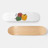 Skateboard Illustration de dessin de Capsicum (Horz)
