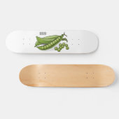 Skateboard Illustration de dessin de pois (Horz)