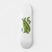 Skateboard Illustration de dessin de pois (Devant)