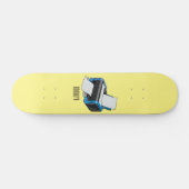 Skateboard Illustration de dessin d'imprimante (Horz)